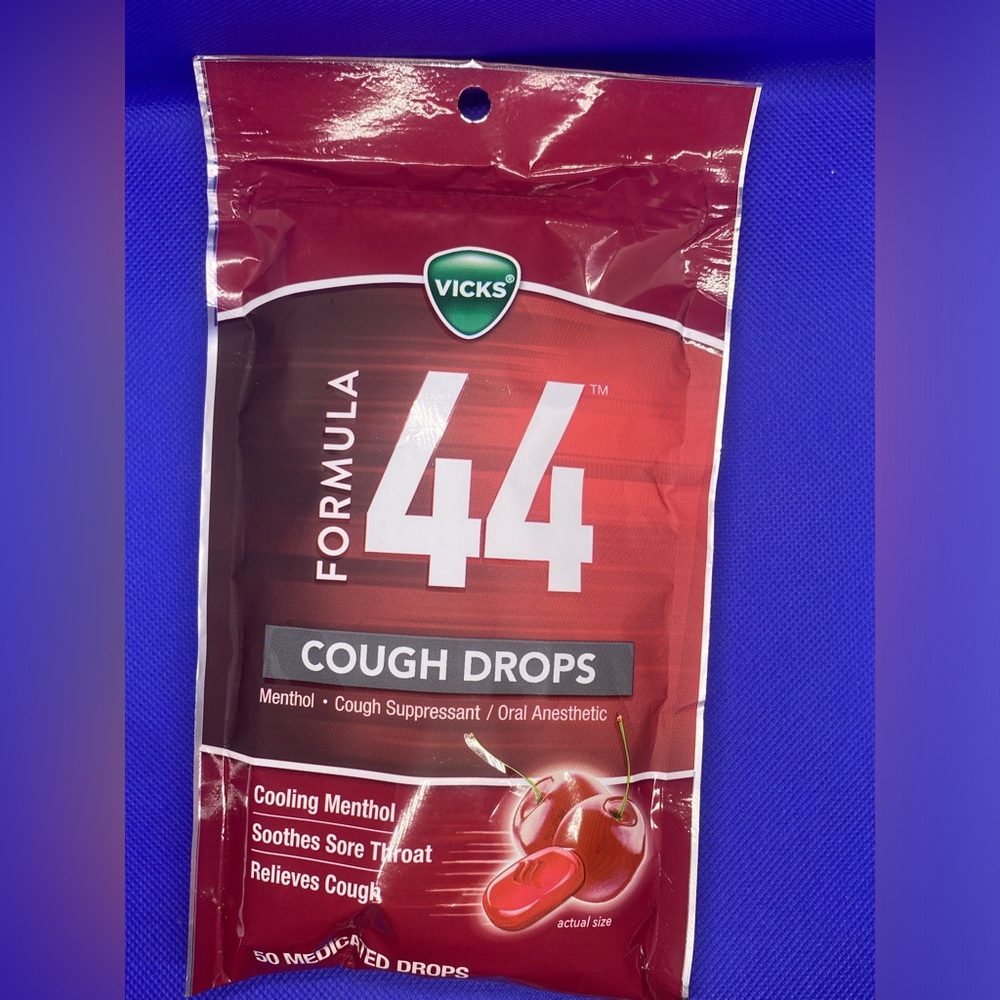 Vicks Formula 44 Red Cough Drops